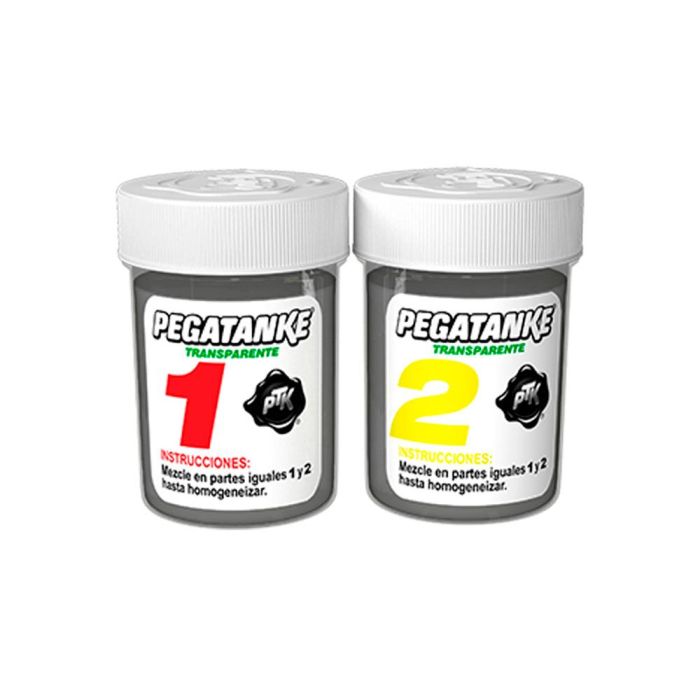 Pegatanke Pegamento Epoxico Bicomponente Transparente 32ml - Alta Resistencia, Pega Bajo Agua 2 Pegatanke Pegamento Epoxico Bicomponente Transparente 32ml - Alta Resistencia, Pega Bajo Agua 2