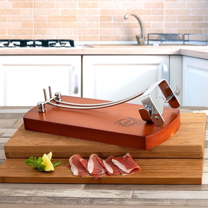 Quid Jamonero Reserva Plegable de Madera 36,5x16x5 cm 3
