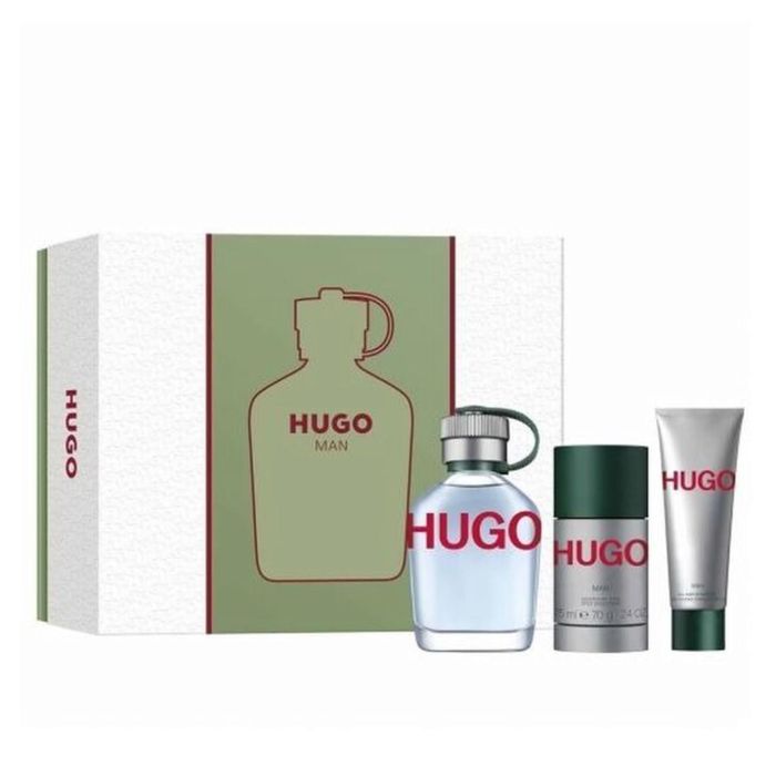 Hugo Boss Man eau de toilette 125 ml vaporizador + gel de baño 50 ml + desodorante stick 75 ml