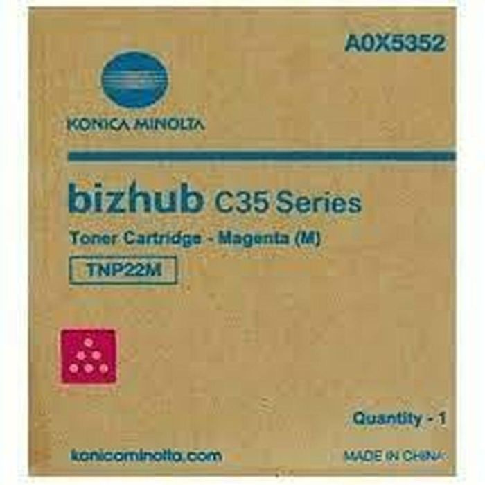 KONICA MINOLTA Toner BIZHUB C35 Magenta TNP22M/A0X5352 KONICA MINOLTA Toner BIZHUB C35 Magenta TNP22M/A0X5352