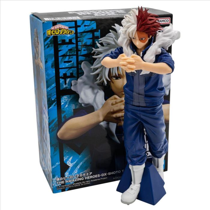 Banpresto Figura My Hero Academia Shoto Todoroki The Amazing Heroes-Dx PVC y ABS BP89636P 3 Banpresto Figura My Hero Academia Shoto Todoroki The Amazing Heroes-Dx PVC y ABS BP89636P 3