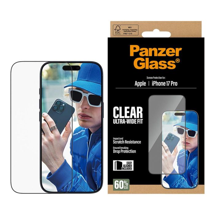 Protector de Pantalla para Móvil Panzer Glass PG99748 Apple 1