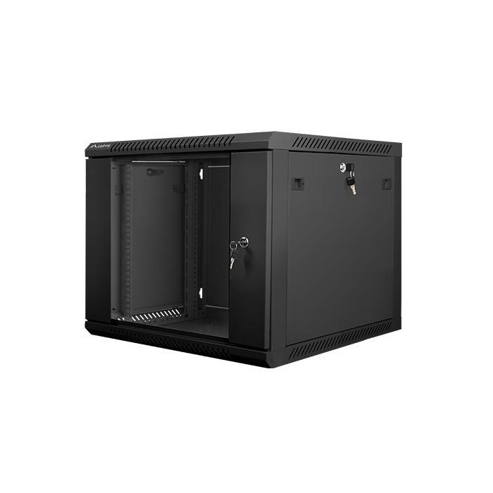 Lanberg Armario Rack WF01-6609-10B Montaje en Pared 9U 600x600x501mm 60kg IP20 Autoensamblaje 0 Lanberg Armario Rack WF01-6609-10B Montaje en Pared 9U 600x600x501mm 60kg IP20 Autoensamblaje 0