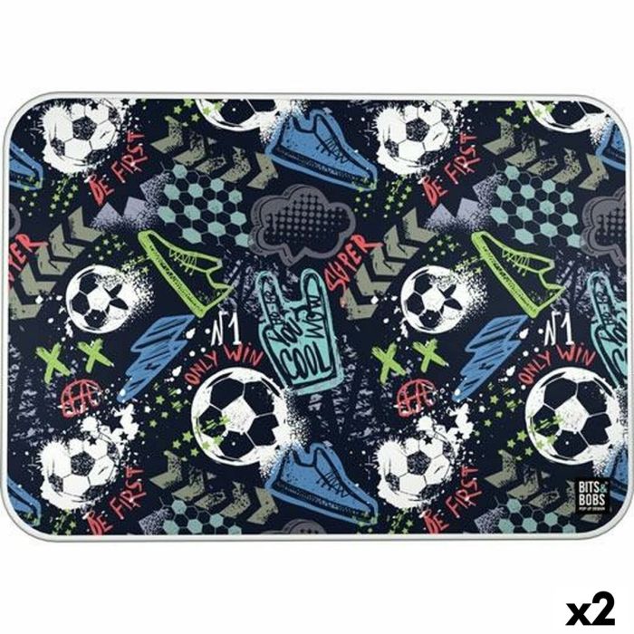 Alfombrilla protectora Bits&Bobs MATCH Multicolor PVC 47 x 33 cm Sobremesa (2 Unidades) 0 Alfombrilla protectora Bits&Bobs MATCH Multicolor PVC 47 x 33 cm Sobremesa (2 Unidades) 0