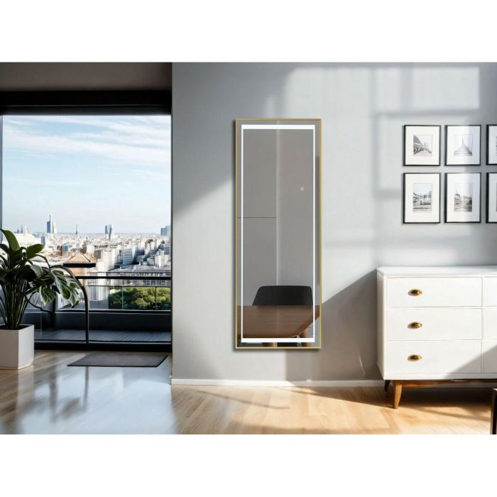 Espejo Vestidor Moderno DKD Home Decor Dorado 0.5 x 150 x 50 cm 4 Espejo Vestidor Moderno DKD Home Decor Dorado 0.5 x 150 x 50 cm 4
