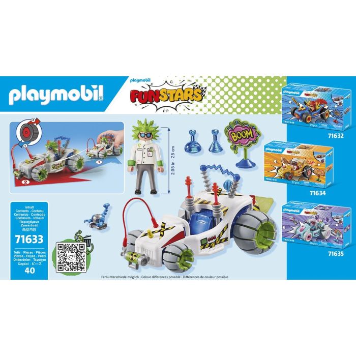Racing Profesor Funstars 71633 Playmobil 3 Racing Profesor Funstars 71633 Playmobil 3
