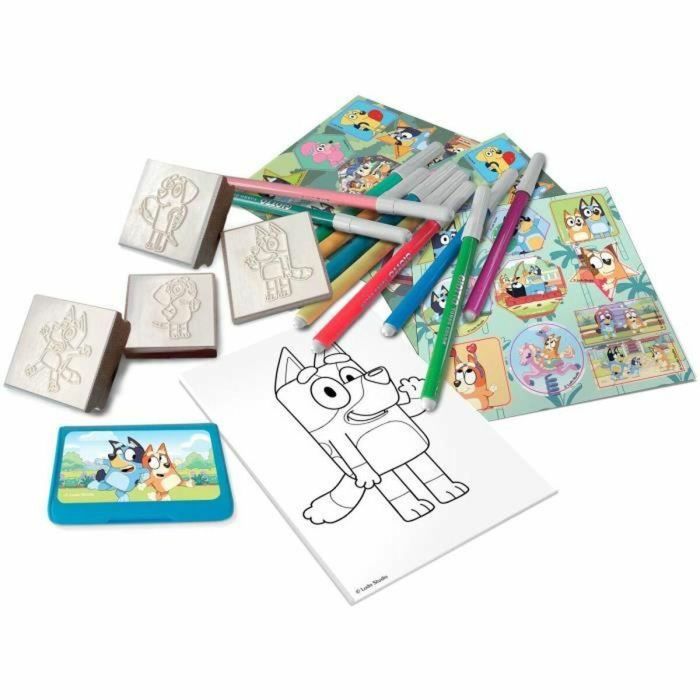 Multiprint 24120 / MUL8009233241206 - Mochila con 4 Sellos de Tinta Azulados para Actividades Infantiles 1 Multiprint 24120 / MUL8009233241206 - Mochila con 4 Sellos de Tinta Azulados para Actividades Infantiles 1