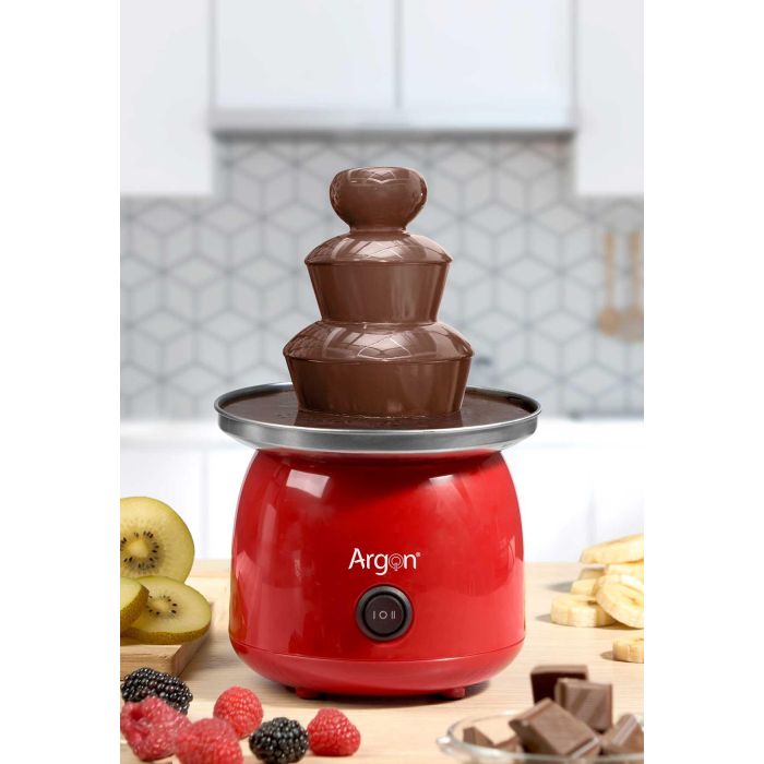 Fuente De Chocolate Roja 45W Argon 15X22CM (6 Unidades) 3 Fuente De Chocolate Roja 45W Argon 15X22CM (6 Unidades) 3