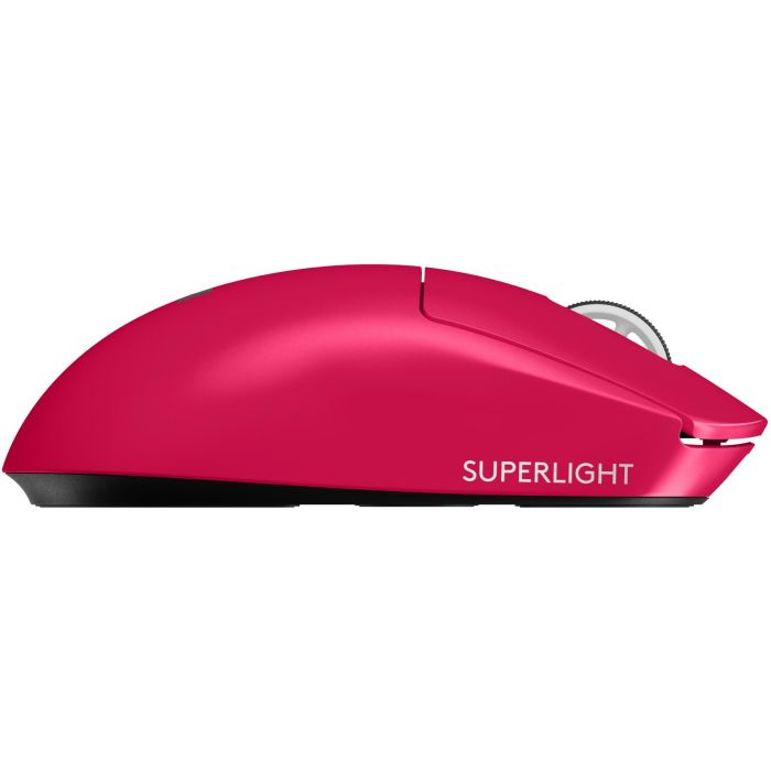 Logitech PRO X Superlight 2 Mouse Gaming Óptico Inalámbrico 2.4 GHz 32000 DPI Rosa con Receptor Lightspeed Logitech PRO X Superlight 2 Mouse Gaming Óptico Inalámbrico 2.4 GHz 32000 DPI Rosa con Receptor Lightspeed