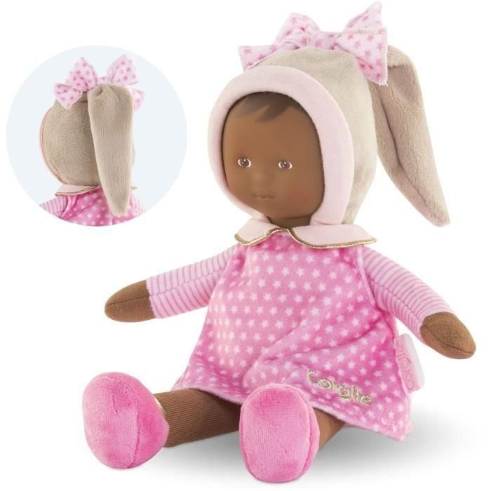 Doudou - COROLLE - Miss Rose Reves d'Étoiles - 25 cm - Desde el nacimiento 1 Doudou - COROLLE - Miss Rose Reves d'Étoiles - 25 cm - Desde el nacimiento 1