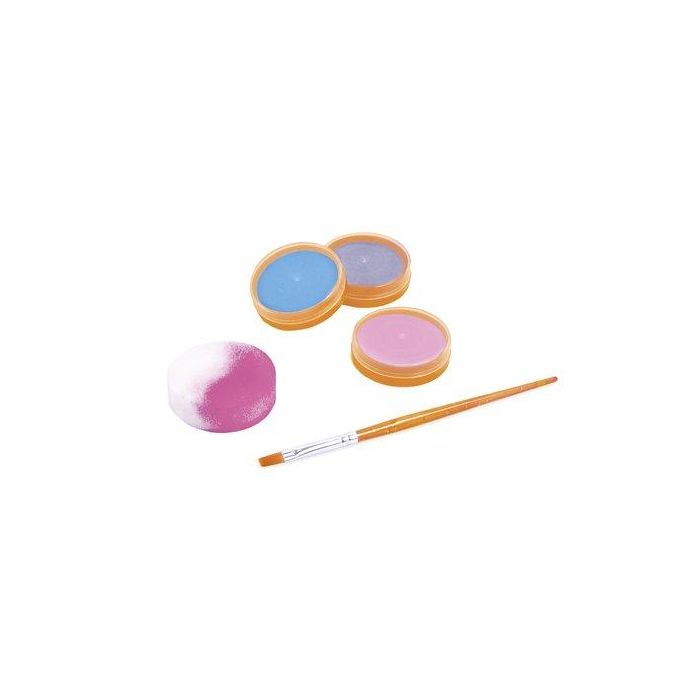 Maquillaje Jovi Crema Face Paint Set Fantasy Bote De 8 Ml Caja De 3 + Accesorios