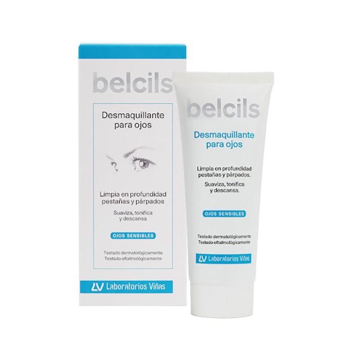 Belcils Desmaquillante para Ojos en Gel, Limpiador Suave Sin Irritación, 75 ml 1