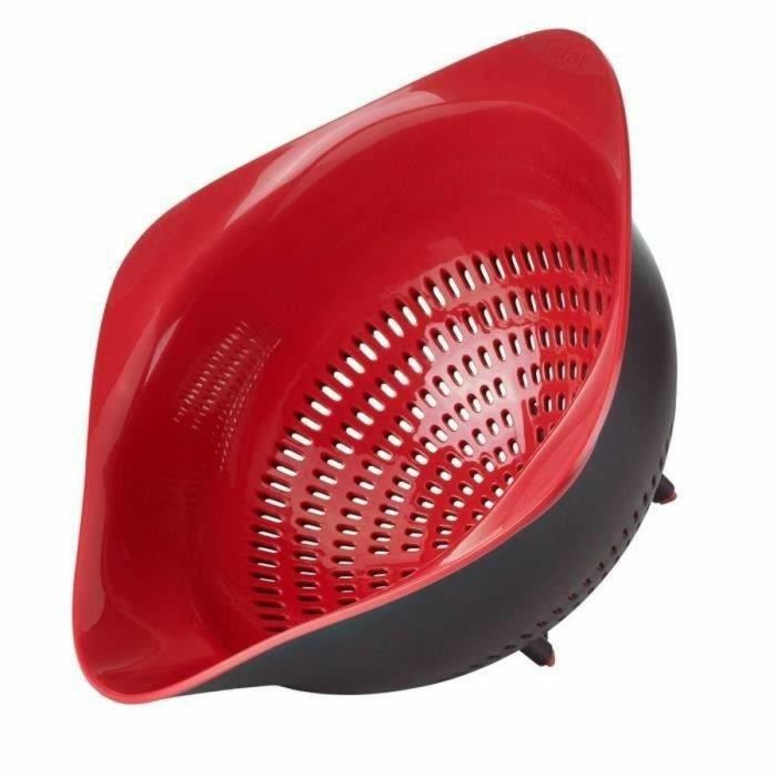 TEFAL INGENIO Colador K2070614 negro y rojo 1