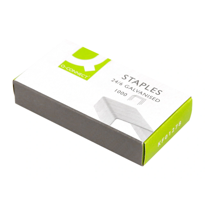 Q-connect Grapas 22/6 24/6 Galvanizadas Caja de 1000 Unidades 4