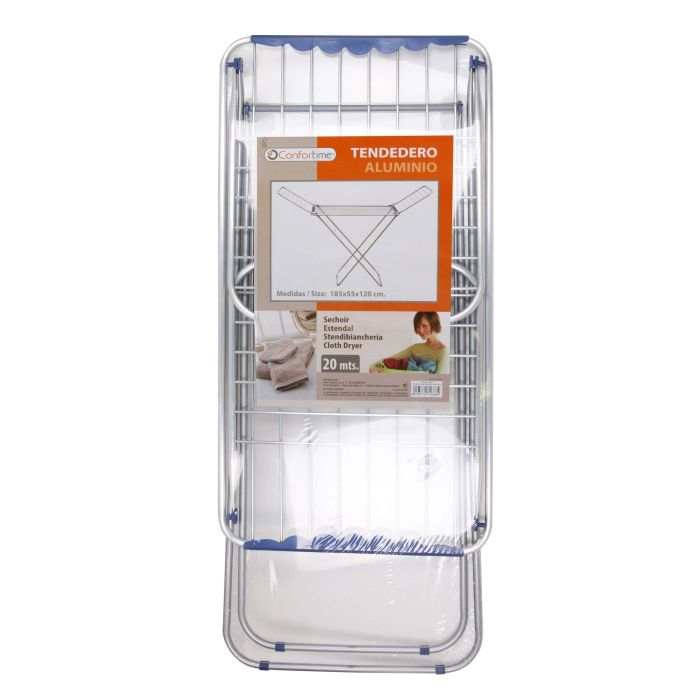 Tendedero de aluminio 20 m Confortime - Modelo PM-8720A (6 Unidades) 1