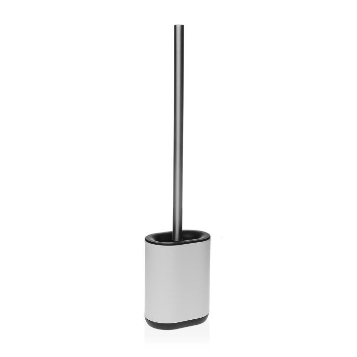 Escobillero Blanco Silicona Versa 7.7x48.5x11.4 cm - Acero inox, Polipropileno (2 Unidades) Escobillero Blanco Silicona Versa 7.7x48.5x11.4 cm - Acero inox, Polipropileno (2 Unidades)