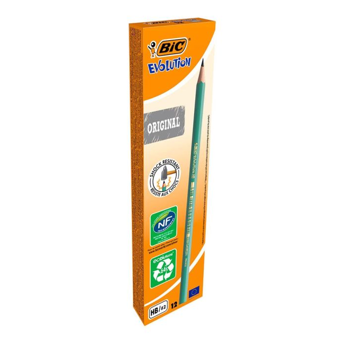 Bic Lápiz Evolution Original Hb Ecológico Caja 12 Unidades Bic Lápiz Evolution Original Hb Ecológico Caja 12 Unidades