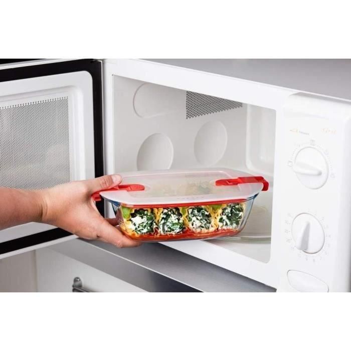 Hermetico Rectangular Boro Cook&Heat Pyrex 29x20,5x8 cm-2,5 L 5 Hermetico Rectangular Boro Cook&Heat Pyrex 29x20,5x8 cm-2,5 L 5