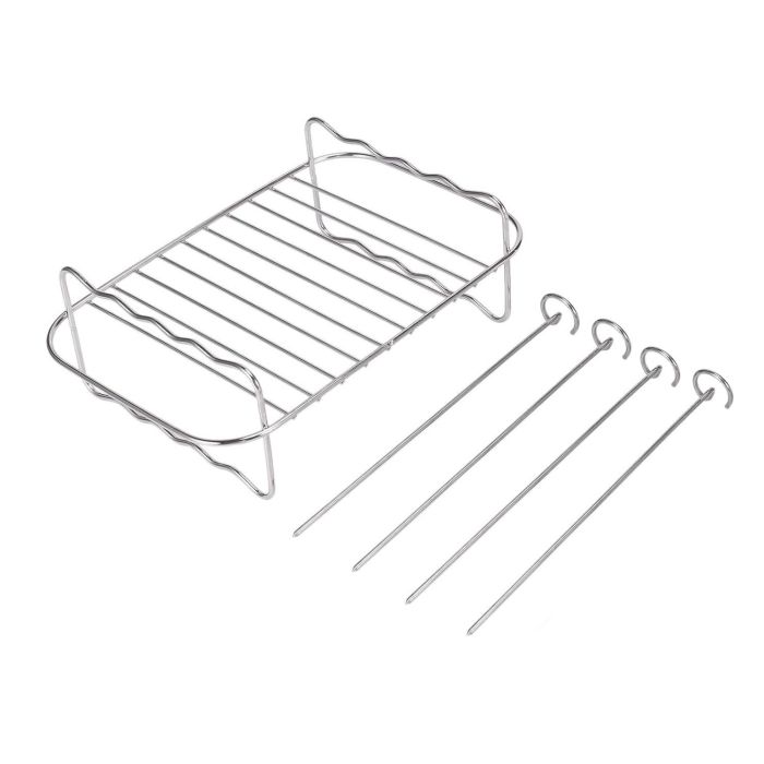 Rejilla rectangular para Airfryer con 4 pinchos Quttin - Inde (12 Unidades) 13