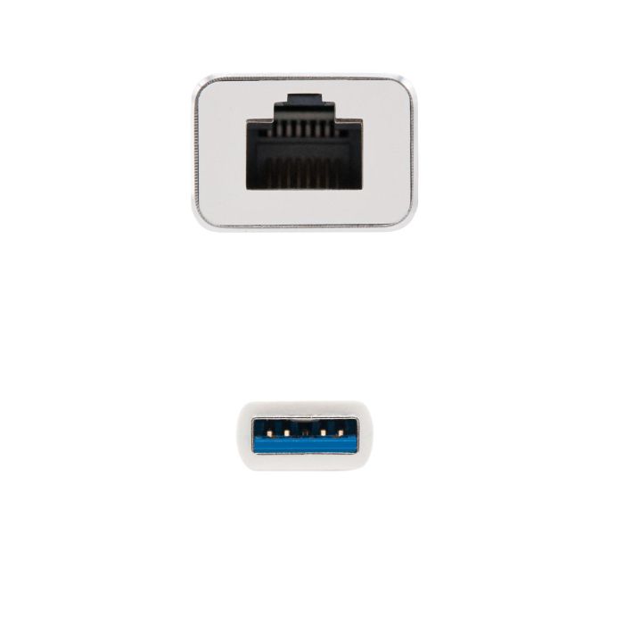 Adaptador USB 3.0 - RJ45 Nanocable 10.03.0401/ 1000Mbps 2 Adaptador USB 3.0 - RJ45 Nanocable 10.03.0401/ 1000Mbps 2
