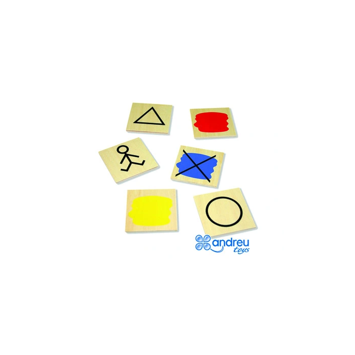 Andreutoys Juego Bloques Lógicos Atributos 20 Piezas 27x10x5 cm 0 Andreutoys Juego Bloques Lógicos Atributos 20 Piezas 27x10x5 cm 0