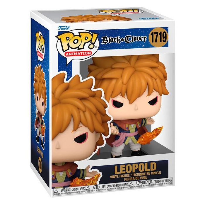 Funko POP Figura de Vinilo Black Clover Leopold 9cm