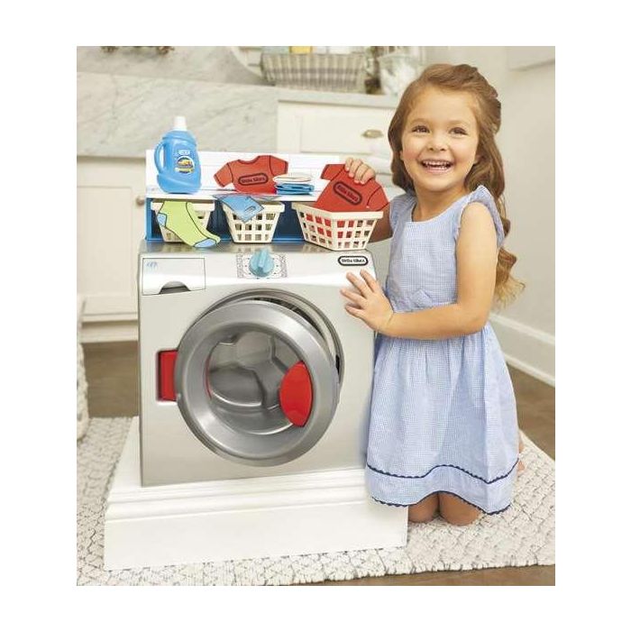 Little Tikes 175084 Mi Primera Lavadora y Secadora Juguete Interactivo con Sonidos y Tambor Giratorio para Niños +2 Años 3 Little Tikes 175084 Mi Primera Lavadora y Secadora Juguete Interactivo con Sonidos y Tambor Giratorio para Niños +2 Años 3