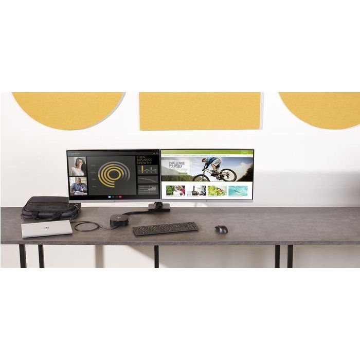 HP USB-C/A Universal Dock G2 para Portátiles - Conecta a Monitores, Red y Dispositivos USB - Compatible con HP, Apple, Dell, Lenovo 6 HP USB-C/A Universal Dock G2 para Portátiles - Conecta a Monitores, Red y Dispositivos USB - Compatible con HP, Apple, Dell, Lenovo 6