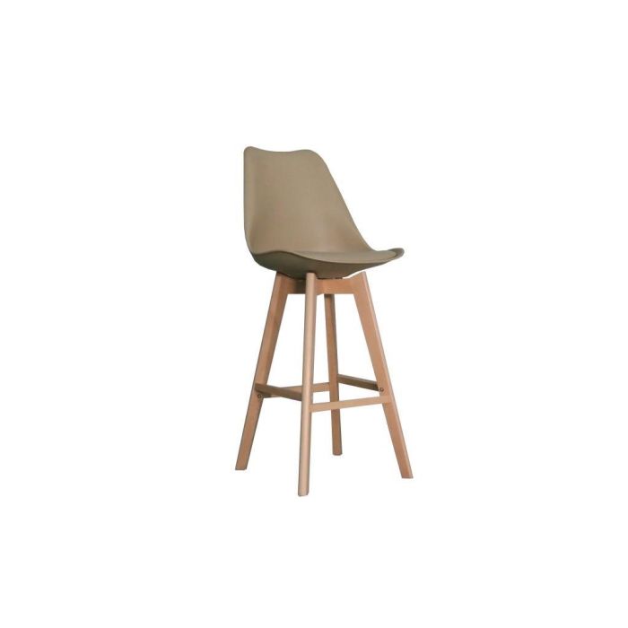 Taburete Scandi DKD Home Decor Beige 55 x 109 x 48.5 cm