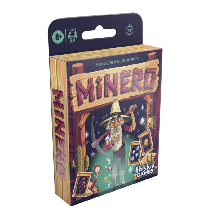 HASBRO Juego Minero Español +8 años 2-5 jugadores 10 minutos estrategia familiar