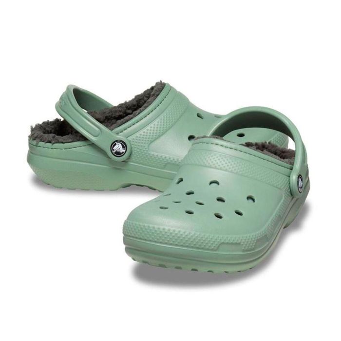 Zuecos Crocs Classic Lined Clog Azul 2