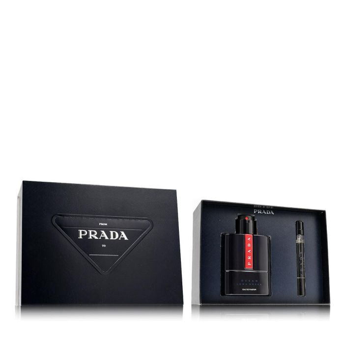 Set de Perfume Hombre Prada Luna Rossa Ocean EDP 2 Piezas