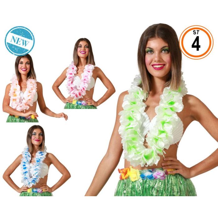 Collar Hawaiano 4 Set