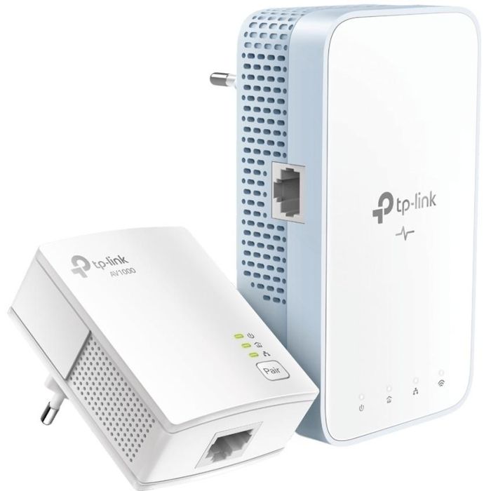 TP-Link Powerline TL-WPA1000 KIT Adaptador de Red Wi-Fi AC Doble Banda 1000 Mbps con Puerto Gigabit Ethernet 0 TP-Link Powerline TL-WPA1000 KIT Adaptador de Red Wi-Fi AC Doble Banda 1000 Mbps con Puerto Gigabit Ethernet 0