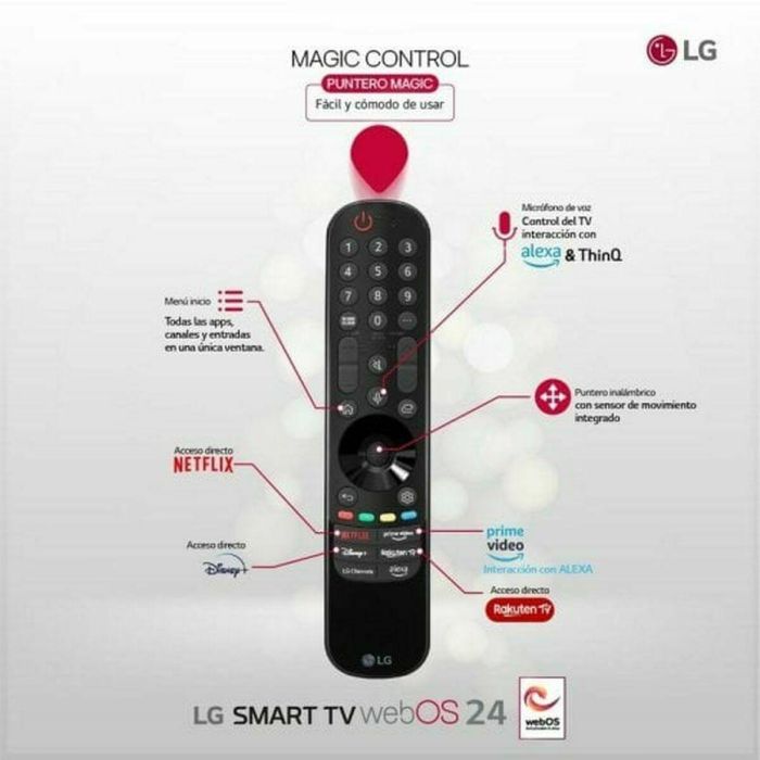 Smart TV LG 83G45LW 4K Ultra HD 83" OLED AMD FreeSync 41 Smart TV LG 83G45LW 4K Ultra HD 83" OLED AMD FreeSync 41