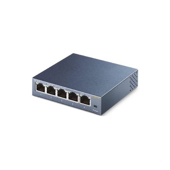 TP-Link TL-SG105 Switch Gigabit de Sobremesa con 5 Puertos RJ-45 10/100/1000 Mbps