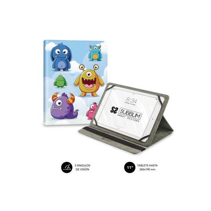 SUBBLIM Trendy 27,9 cm (11") Folio Multicolor SUBBLIM Trendy 27,9 cm (11") Folio Multicolor