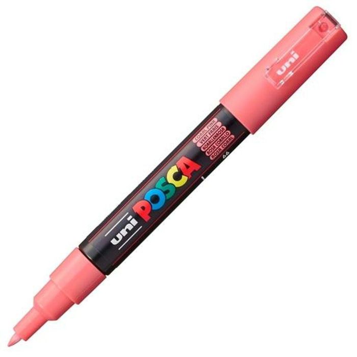 Marcador POSCA PC-1M Coral Rosa (6 Unidades) 1