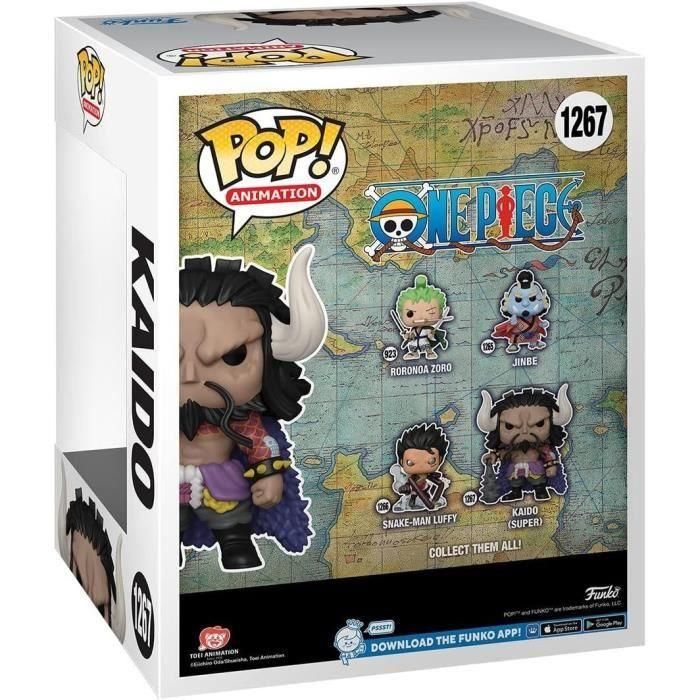 Funko Pop Super Sized One Piece - Kaido - Figura de Vinilo de 15cm con Caja Original 2 Funko Pop Super Sized One Piece - Kaido - Figura de Vinilo de 15cm con Caja Original 2