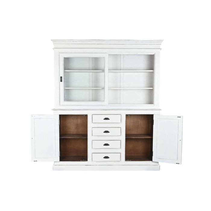 Vitrina Romantico DKD Home Decor Blanco 45 x 200 x 170 cm 8 Vitrina Romantico DKD Home Decor Blanco 45 x 200 x 170 cm 8