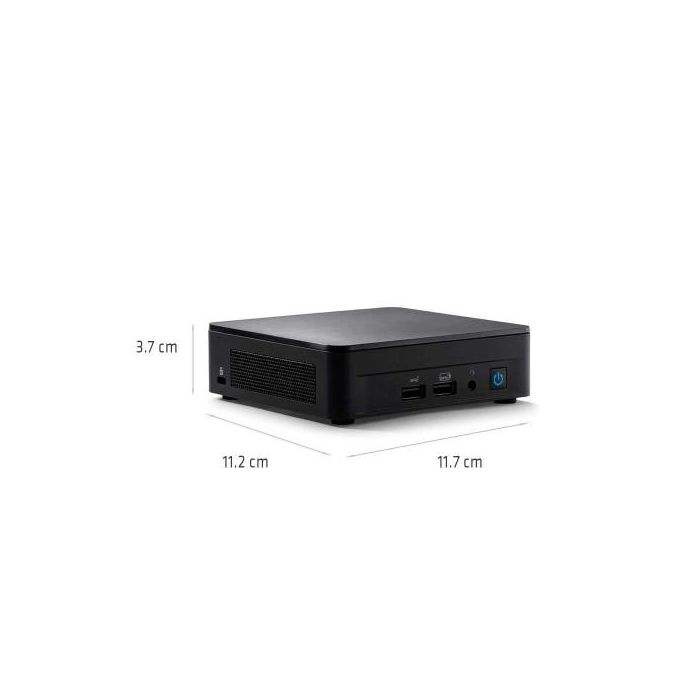 ASUS NUC RNUC12WSKV500000I Slim Wall Street Canyon, Intel Core i7-1270P, GPU Integrado, 64GB Max, Barebone Negro ASUS NUC RNUC12WSKV500000I Slim Wall Street Canyon, Intel Core i7-1270P, GPU Integrado, 64GB Max, Barebone Negro