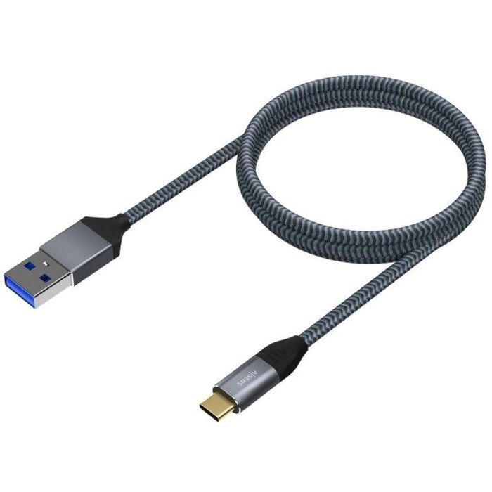 AISENS - CABLE USB 3.1 GEN2 ALUMINIO 10GBPS 3A, TIPO USB-C/M-A/M, GRIS, 1.0M 2 AISENS - CABLE USB 3.1 GEN2 ALUMINIO 10GBPS 3A, TIPO USB-C/M-A/M, GRIS, 1.0M 2