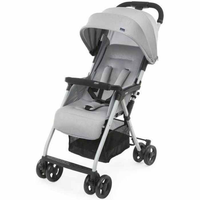 Chicco Silla de Paseo Ohlala 3 Grey Mist Ultraligera 3.8 kg, Desde Nacimiento, Respaldo Reclinable