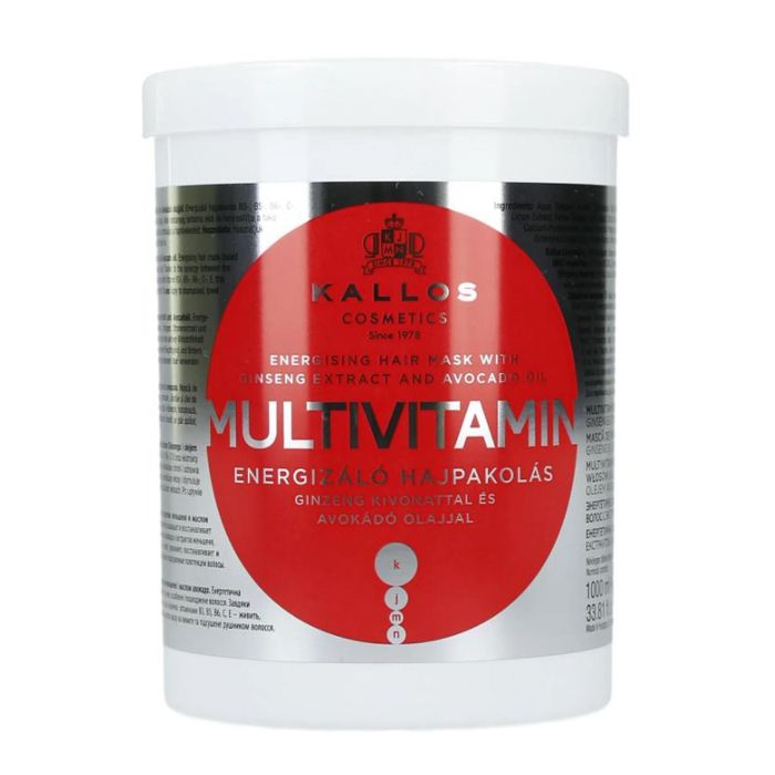 Kallos Mascarilla Capilar Energizante Multivitaminas con Ginseng 1000 ml
