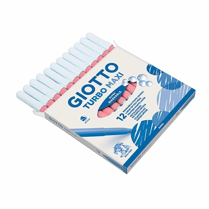 Set de Rotuladores Giotto Turbo Maxi Rosa (5 Unidades) 1 Set de Rotuladores Giotto Turbo Maxi Rosa (5 Unidades) 1