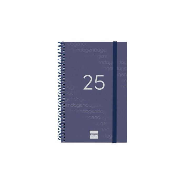 Agenda Finocam YEAR Azul 11,7 x 18,1 cm 2025