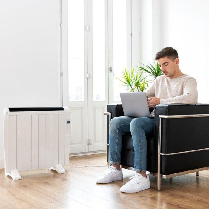 Cecotec ReadyWarm 1800 Thermal Connected Emisor Térmico Convector 1200W Wi-Fi 8 Elementos Blanco con Pantalla LED y Mando a Distancia 4 Cecotec ReadyWarm 1800 Thermal Connected Emisor Térmico Convector 1200W Wi-Fi 8 Elementos Blanco con Pantalla LED y Mando a Distancia 4