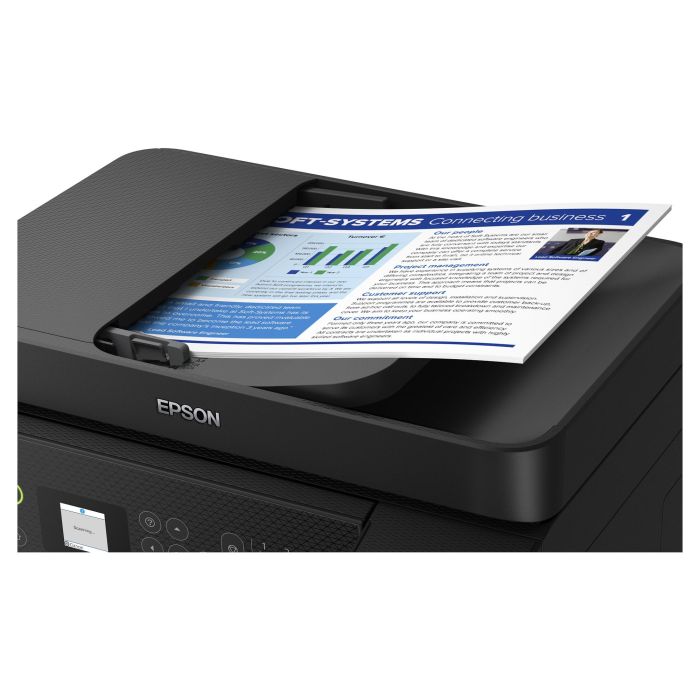 Epson ET-4800 Impresora Multifunción 4en1 Inyección Tinta Color A4 LAN Wifi ADF Negro 3 Epson ET-4800 Impresora Multifunción 4en1 Inyección Tinta Color A4 LAN Wifi ADF Negro 3