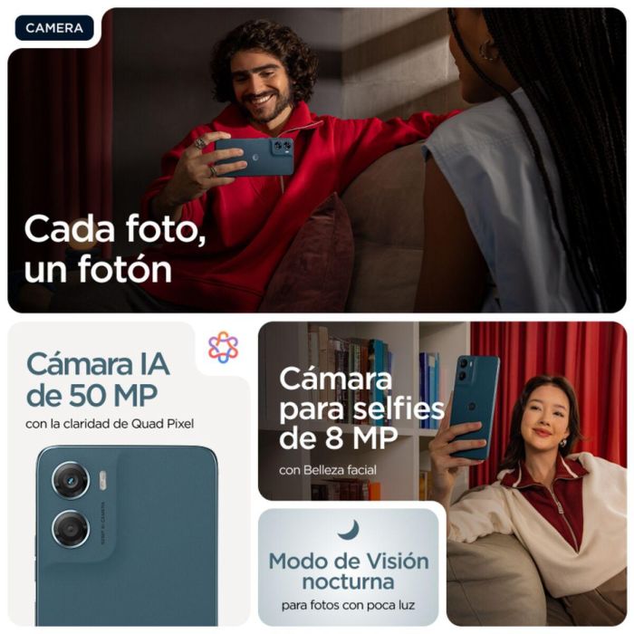 Motorola moto g06 17,5 cm 6.88" 4 GB RAM 256 GB Azul Android 15 9