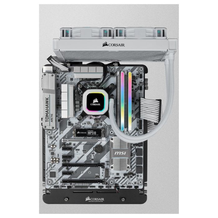 Corsair Vengeance RGB Pro SL White 32GB (2x16GB) DDR4 3200MHz CL16 DIMM Kit Memoria RAM 2